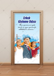 Giyinme Odası Kapı Giydirme