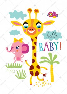 Hello Baby İngilizce Poster