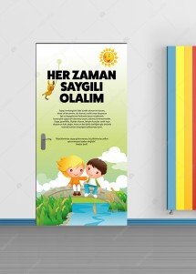 Her Zaman Saygılı Olalım Kapı Giydirme