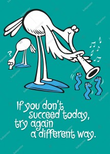 If You Dont Succeed Today İngilizce Poster