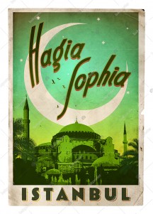 İstanbul Ayasofya Poster