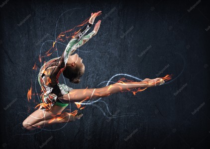 Jimnastik Spor Poster