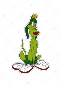 K9 Looney Tunes Özel Kesim Etiket