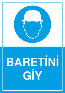 Kafa Koruma Baretini Giy