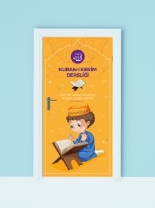 Kuranı Kerim Dersliği Kapı Giydirme