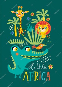 Little Africa İngilizce Poster