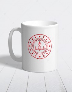 Meb Logo Baskılı Kupa Bardak