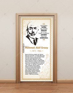 Mehmet Akif Ersoy Kapı Giydirme