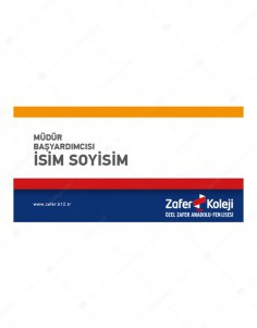 Müdür Başyardımcısı Okul Sınıf Kapı İsimliği