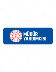 Müdür Yardımcısı Okul Sınıf Kapı İsimliği