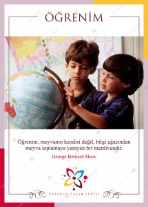 Öğrenim Motivasyon Poster