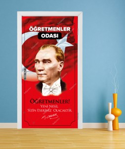 Öğretmenler Odası Kapı Giydirme