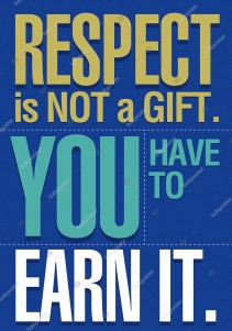 Respect İngilizce Poster