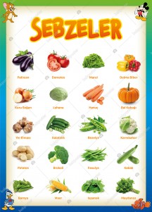 Sebzeler Poster