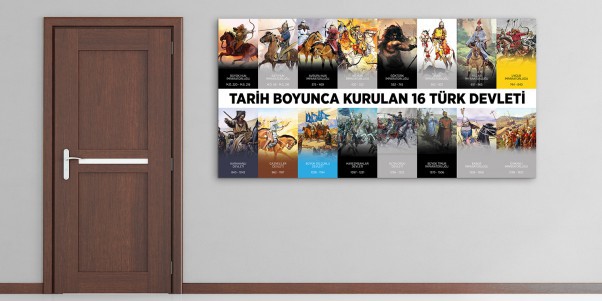 Tarih Boyunca Kurulan 16 Türk Devleti