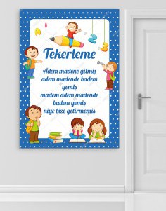 Tekerleme Anaokul Poster
