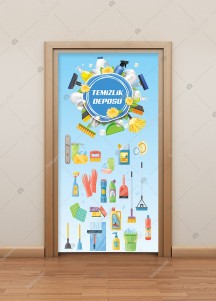 Temizlik Deposu Kapı Giydirme