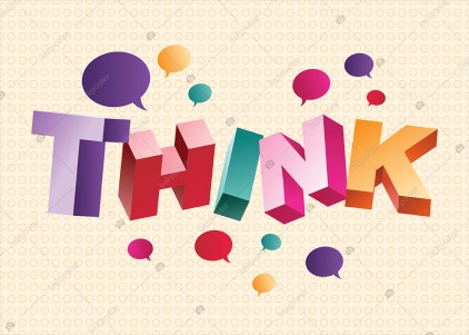 Think İngilizce Poster