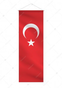 Türk Bayrağı (50x150cm) Kırlangıç Bayrak
