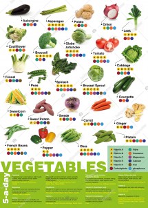 Vegetables İngilizce Poster