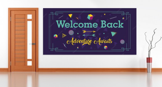 Welcome Back Adventure Auaits