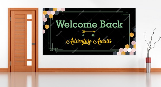 Welcome Back Adventure Auaits