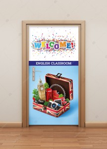 Yabancı Dil Dersliği Kapı Giydirme