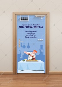 Yiyecek İçecek Hizmetleri Mutfak Atölyesi Kapı Giydirme